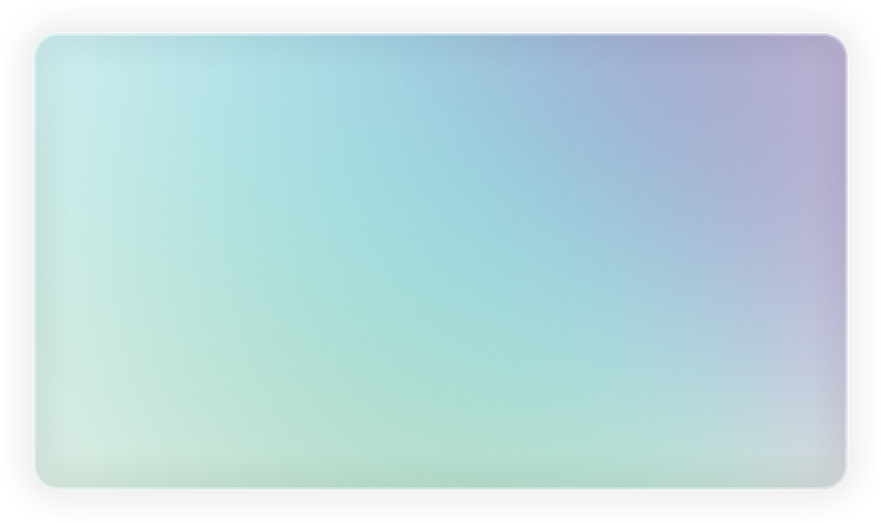 transparent gradient blue glass effect
